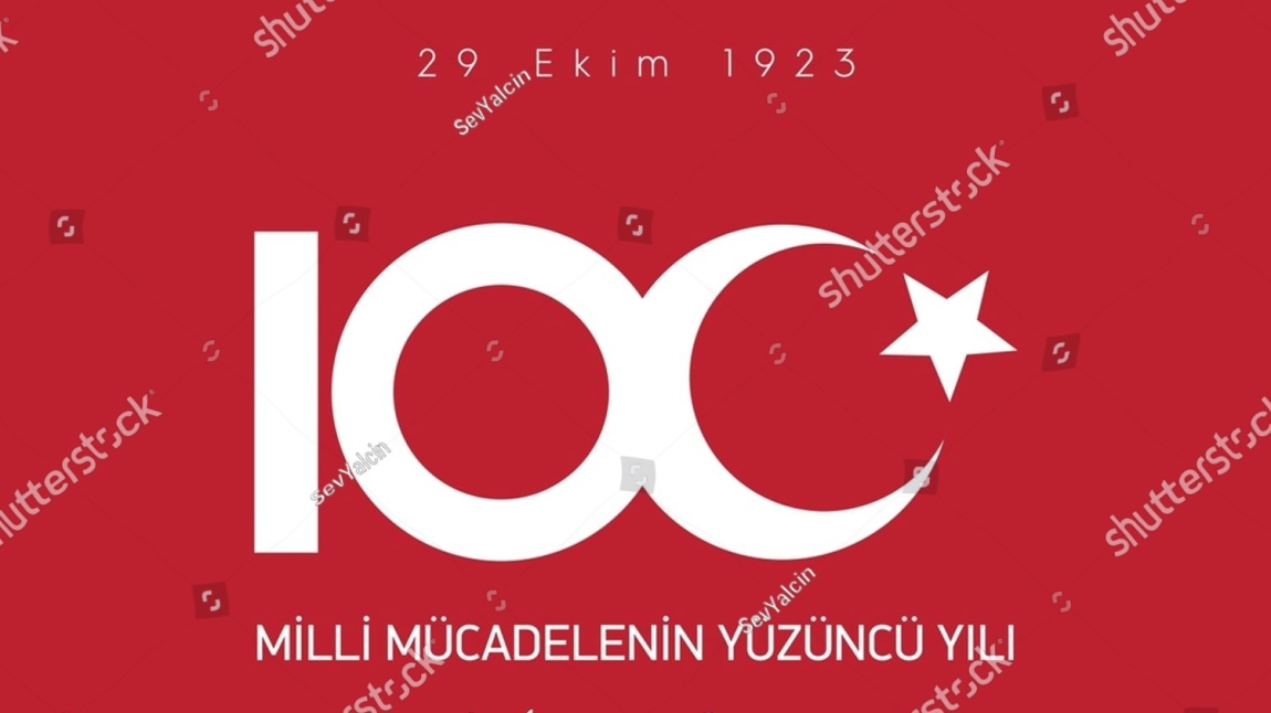29 Ekim Cumhuriyet Bayramı'nın 100.yılı Kutlu olsun